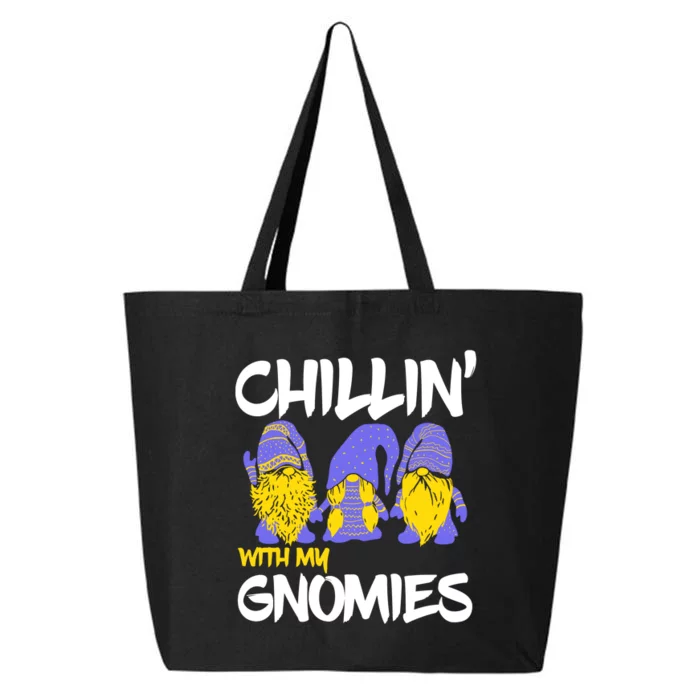 Chillin With My Gnomie Funny 25L Jumbo Tote