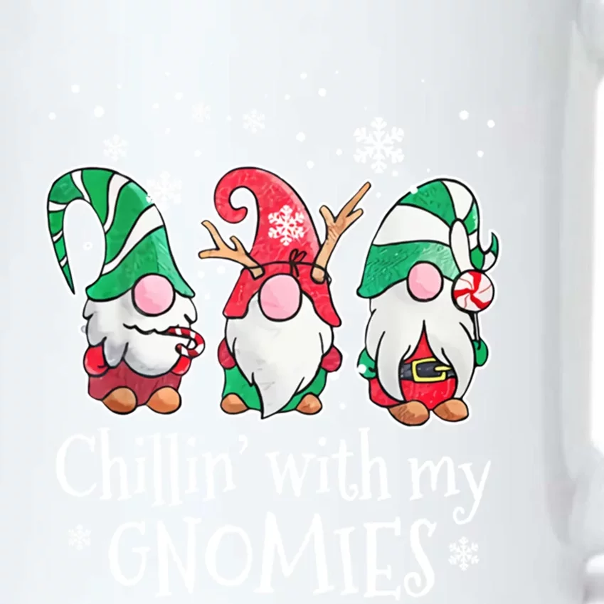 Chillin With My Gnomies Gift Black Color Changing Mug