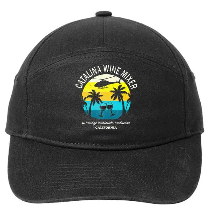 Cata.Lina Wine Mixer Party 7-Panel Snapback Hat