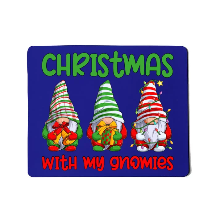 Christmas With My Gnomies Family Matching Xmas Squad Gift Mousepad