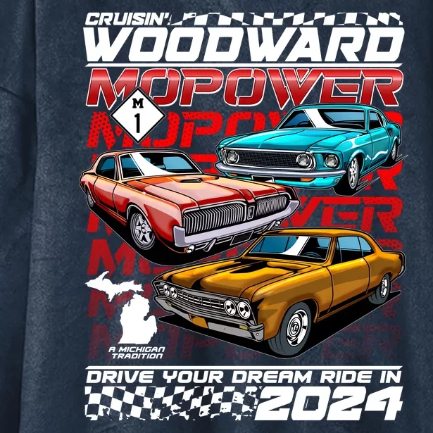 Cruisin Woodward Mopower Drive Your Dream Ride In 2024 Hooded Wearable Blanket