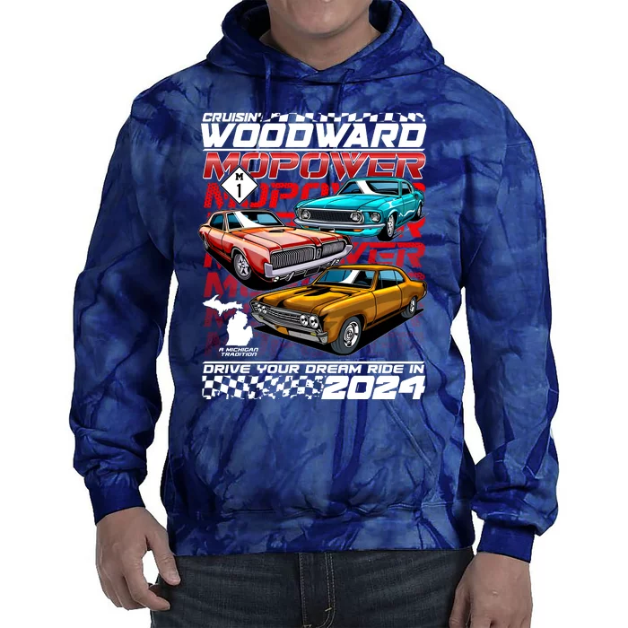 Cruisin Woodward Mopower Drive Your Dream Ride In 2024 Tie Dye Hoodie