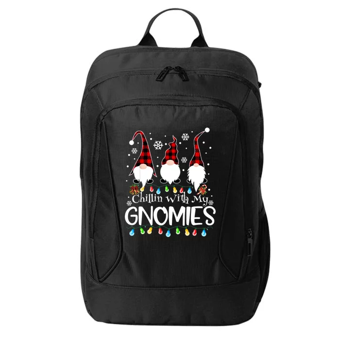 Chillin With My Gnomies Funny Gift City Backpack