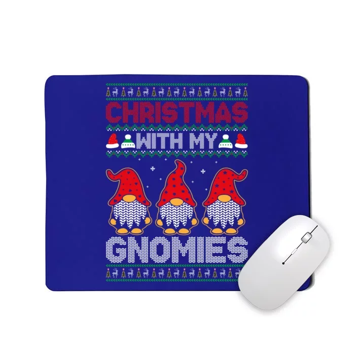 Christmas With My Gnomies Gift Mousepad