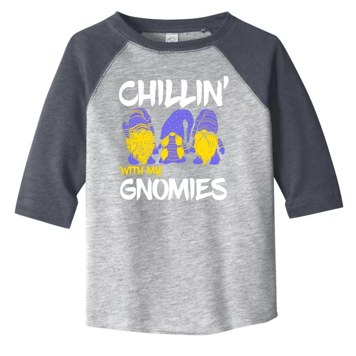 Chillin With My Gnomies Toddler Fine Jersey T-Shirt