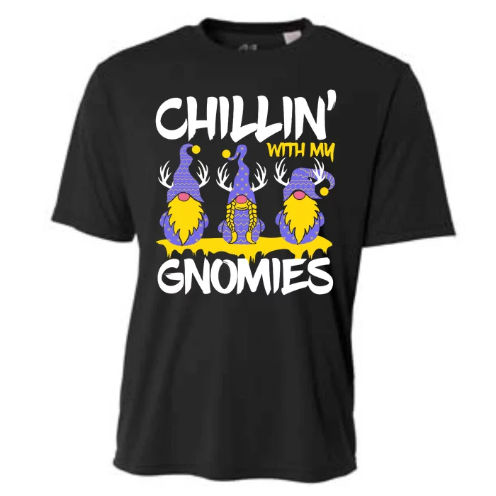 Chillin With My Gnomies Cooling Performance Crew T-Shirt