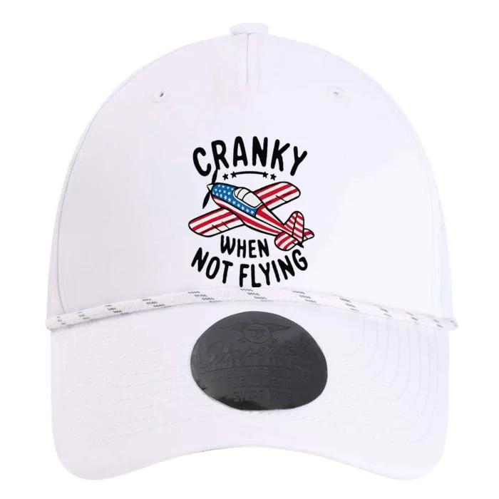 Cranky When Not Flying Funny Humor Aviation Performance The Dyno Cap