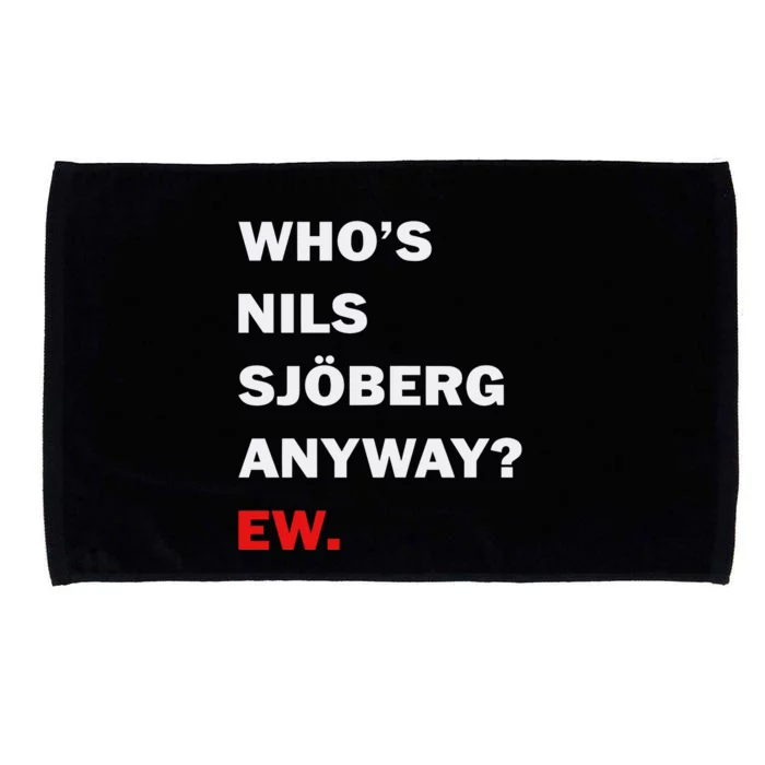 Catherine WhoS Nils Sjoberg Anyway Ew Microfiber Hand Towel