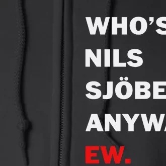 Catherine WhoS Nils Sjoberg Anyway Ew Full Zip Hoodie