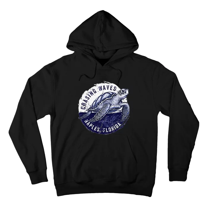 Chasing Waves Naples Florida Hoodie