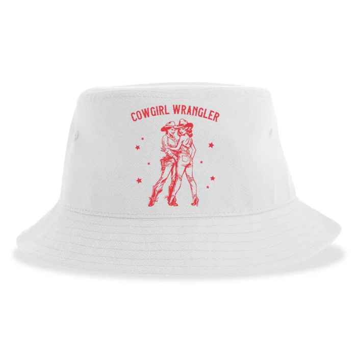 Cowgirl Wrangler Pride Western Design Sustainable Bucket Hat