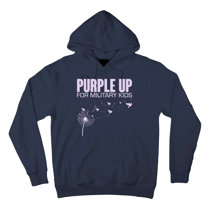 Cute Wear Purple Dandelion Dove Birds Hoodie