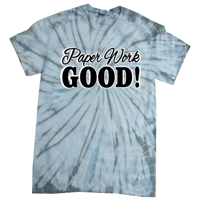 Charleston White Paper Work Good Tie-Dye T-Shirt