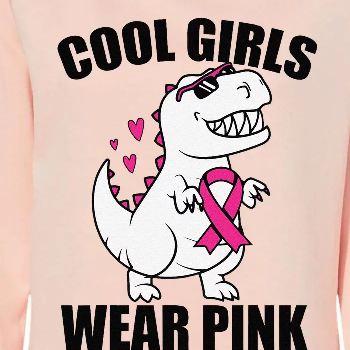 Cool Wear Pin.K Trex Breast Cancer Awareness Womens California Wash Sweatshirt