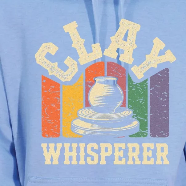 Clay Whisperer Pottery Ceramic Artist Unisex Surf Hoodie