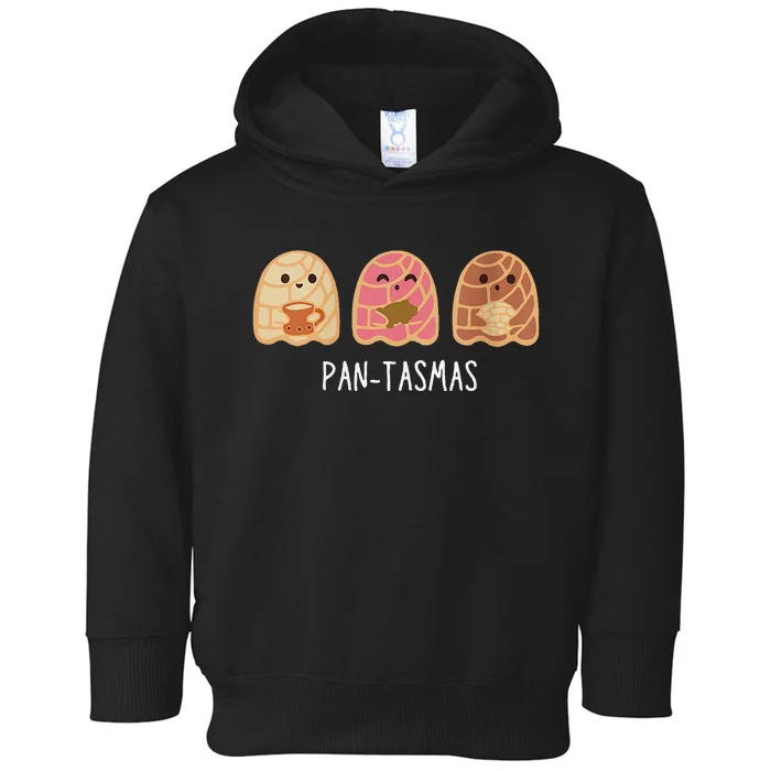 Cute Women Pantasmas Ghost Funny Spooky Conchas Mexican Ghost Toddler Hoodie