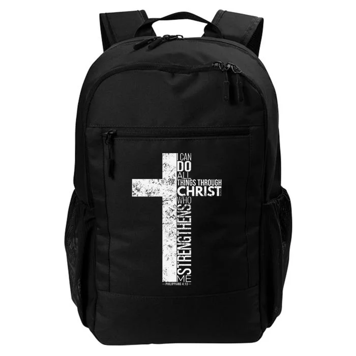 Cross With Philippians 413 Christian Daily Commute Backpack