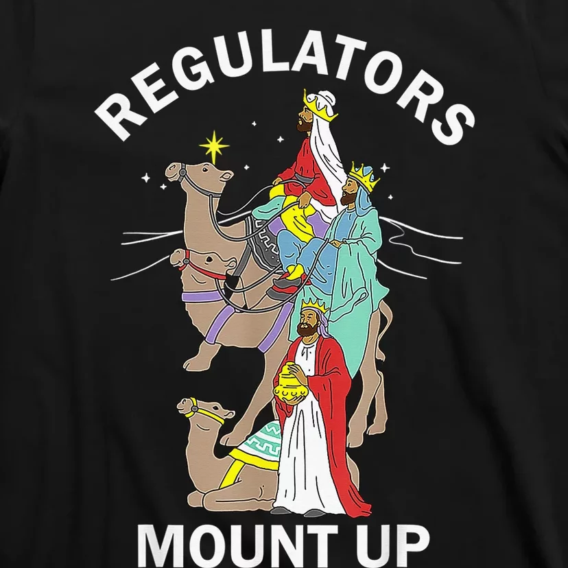 Christian Wise Regulators Mount Up Christmas T-Shirt