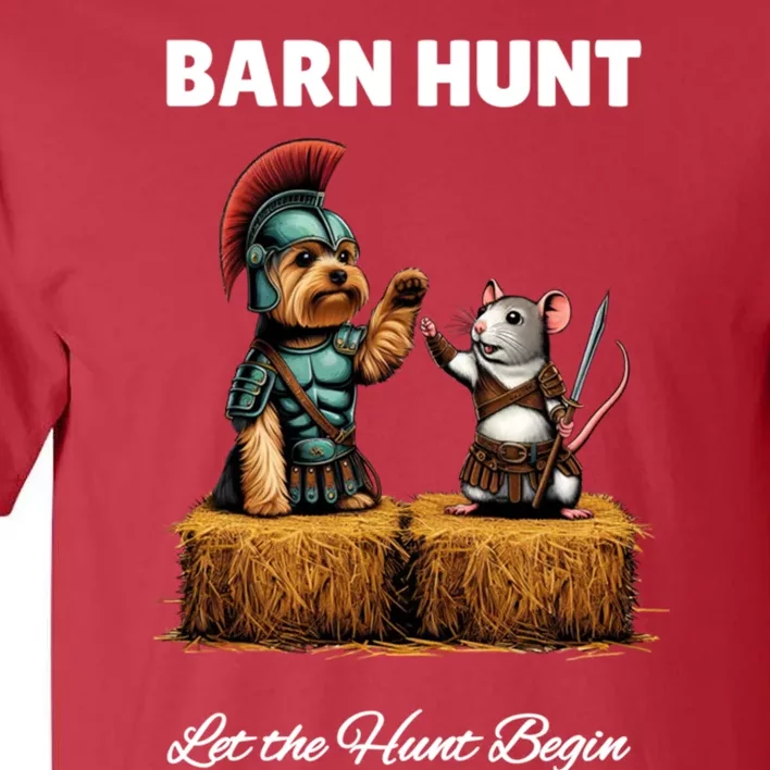 Cute Warrior Rat And Dog Tall T-Shirt