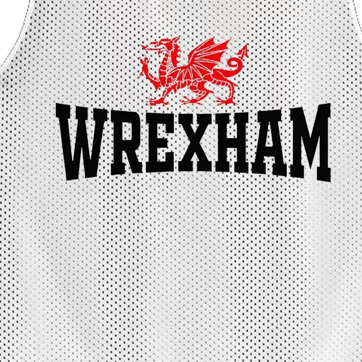 City Wales Red Dragon Wrecsam Cymru County Of Wales Mesh Reversible Basketball Jersey Tank