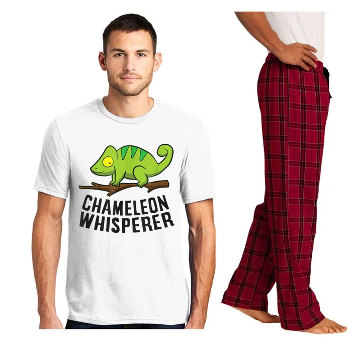 Chameleon Whisperer Reptile Lizards Funny Chameleon Pajama Set