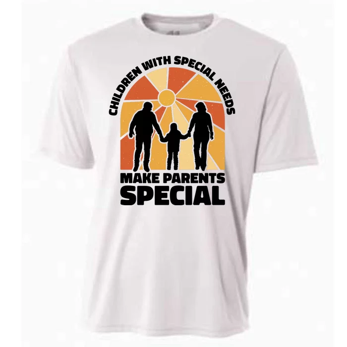 Children With Special Needs Make Parents Special Cooling Performance Crew T-Shirt