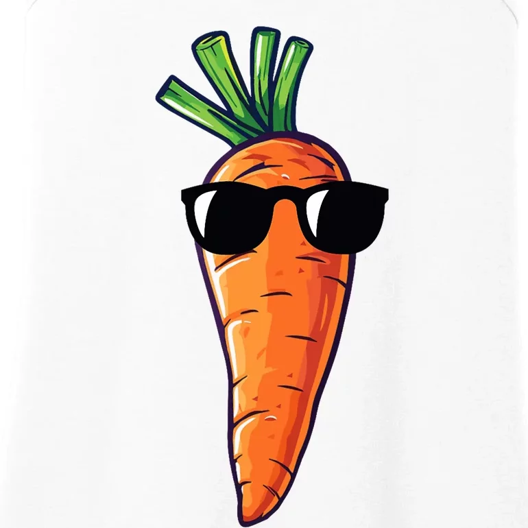 Carrot With Sunglasses Carrot Ladies Essential Tank