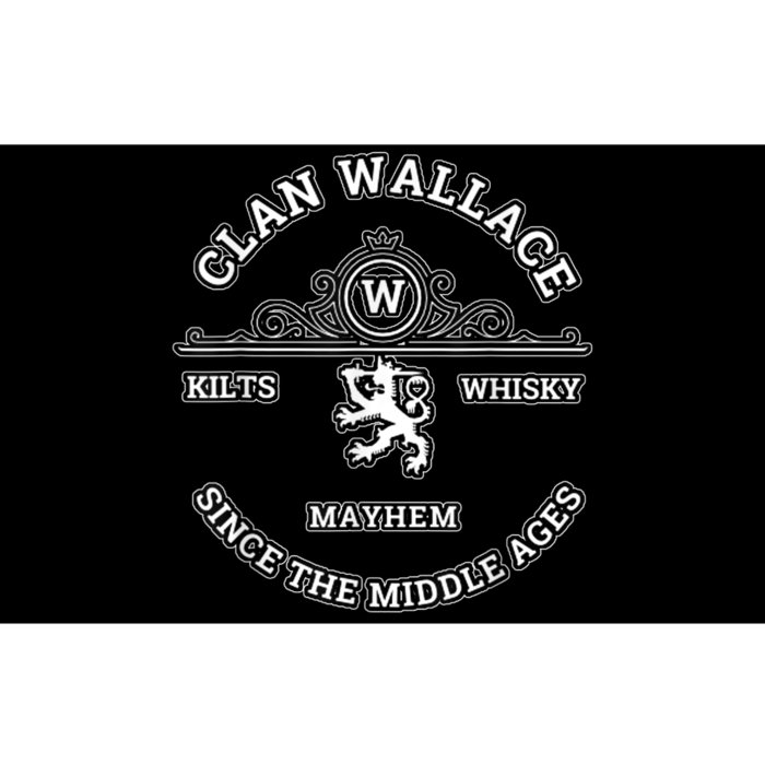 Clan Wallace Scottish Kilt Highland Games Bumper Sticker