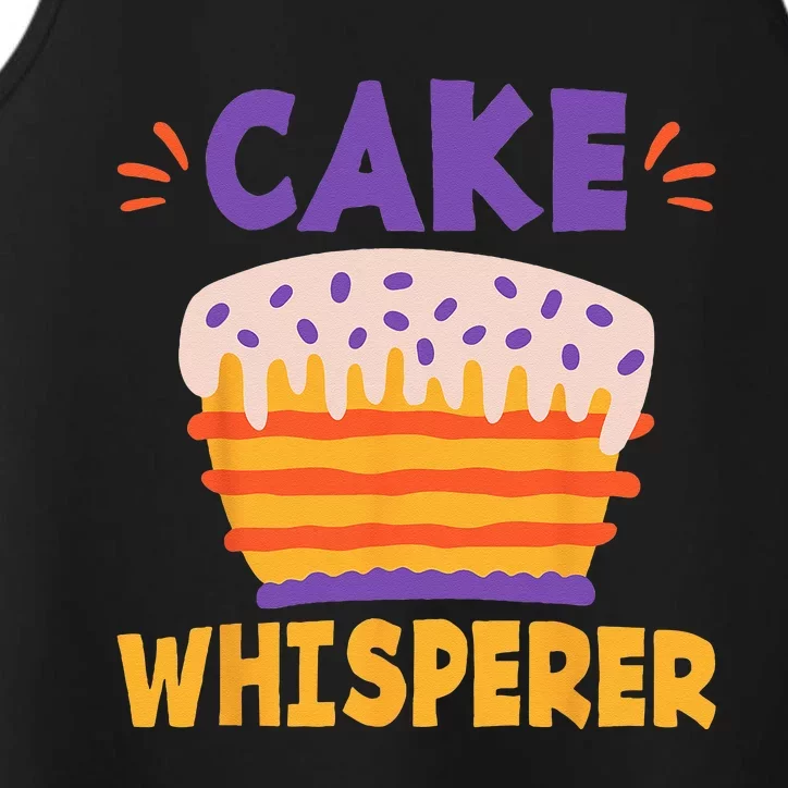 Cake Whisperer Snack Baking Cake Performance Tank