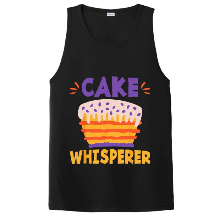 Cake Whisperer Snack Baking Cake Performance Tank