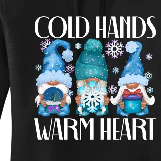 Cozy Winter Season Snowman Xmas Christmas Winter Gnome Women's Pullover Hoodie