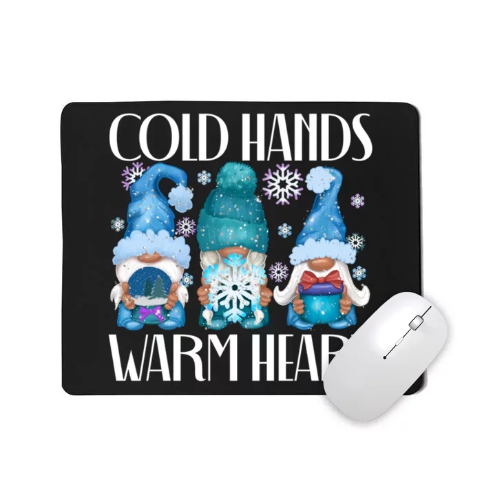 Cozy Winter Season Snowman Xmas Christmas Winter Gnome Mousepad