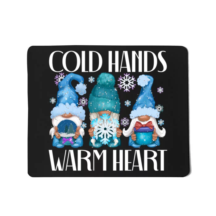 Cozy Winter Season Snowman Xmas Christmas Winter Gnome Mousepad