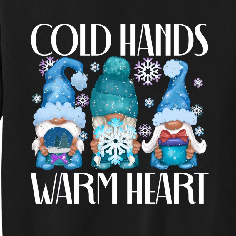 Cozy Winter Season Snowman Xmas Christmas Winter Gnome Tall Sweatshirt