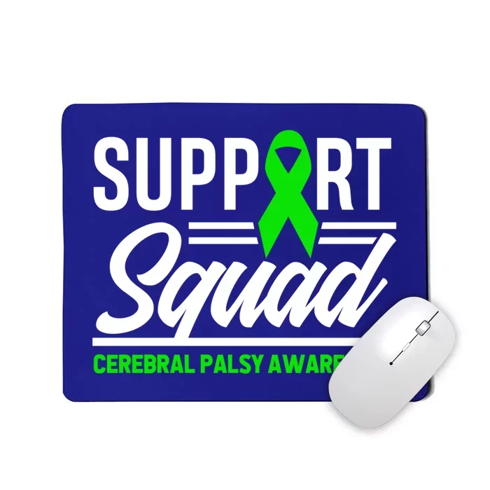 Cp Warrior Support Squad Cerebral Palsy Awareness Gift Mousepad