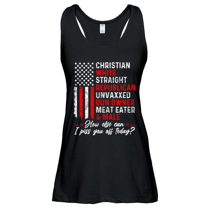 Christian White Straight Republican Unvaxxed Gun Owner Meat Ladies Essential Flowy Tank