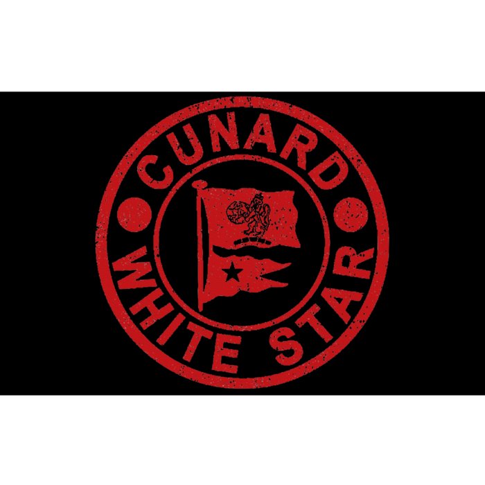 Cunard White Star Line Queen Mary Bumper Sticker