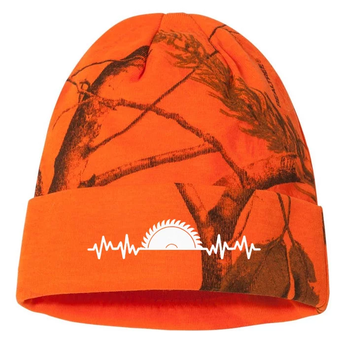 Carpenter Woodworking Saw Heartbeat Kati - 12in Camo Beanie