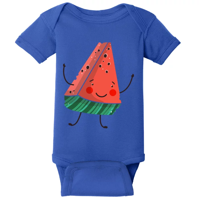 Cute Watermelon Slice Gift Baby Bodysuit