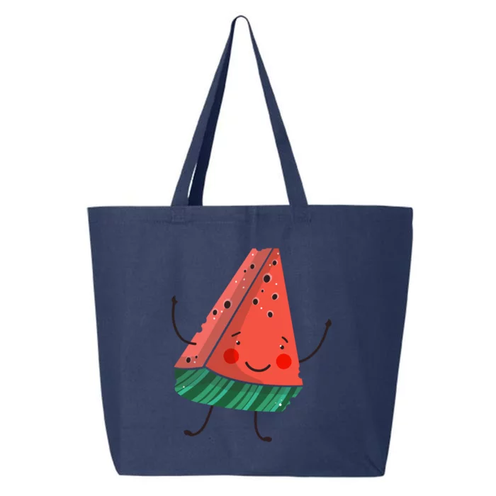 Cute Watermelon Slice Gift 25L Jumbo Tote