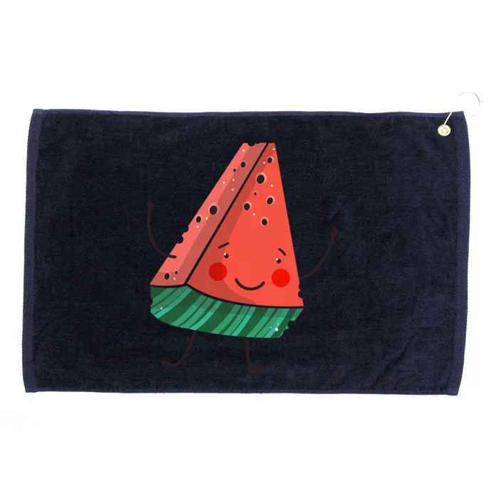 Cute Watermelon Slice Gift Grommeted Golf Towel