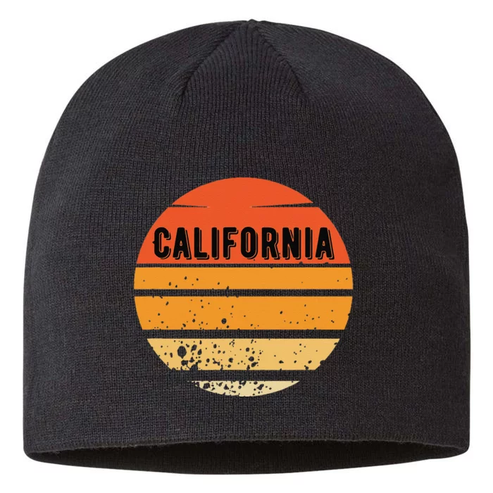 California With Sun Graphic 8 1/2in Sustainable Knit Beanie