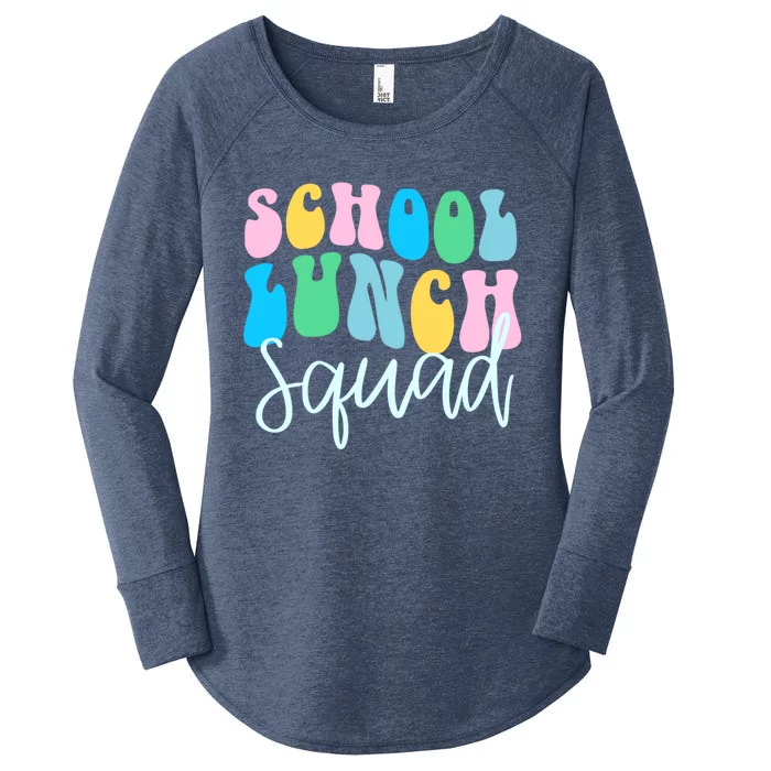 Cafeteria Worker School Lunch Lady Funny Lunch Quote Gift Women's Perfect Tri Tunic Long Sleeve Shirt