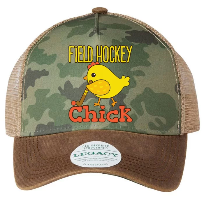 Chicks With Sticks Field Hockey Player Hockey Fan Legacy Tie Dye Trucker Hat