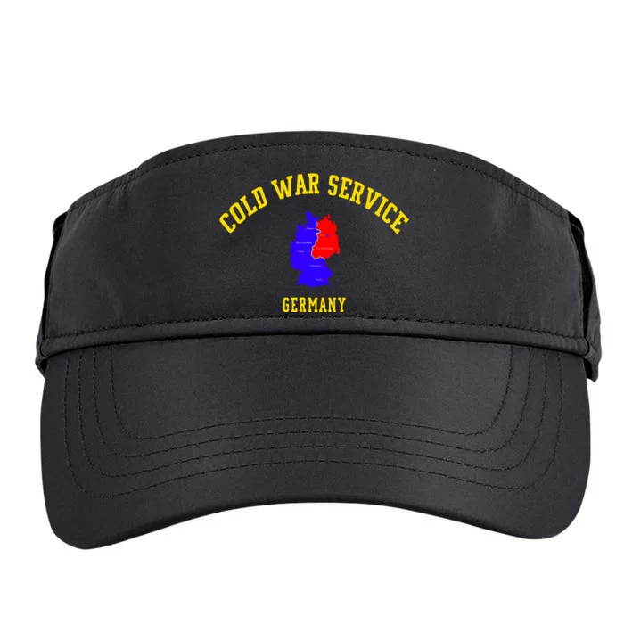 Cold War Service Germany Cold War Veteran Day Christmas Adult Drive Performance Visor