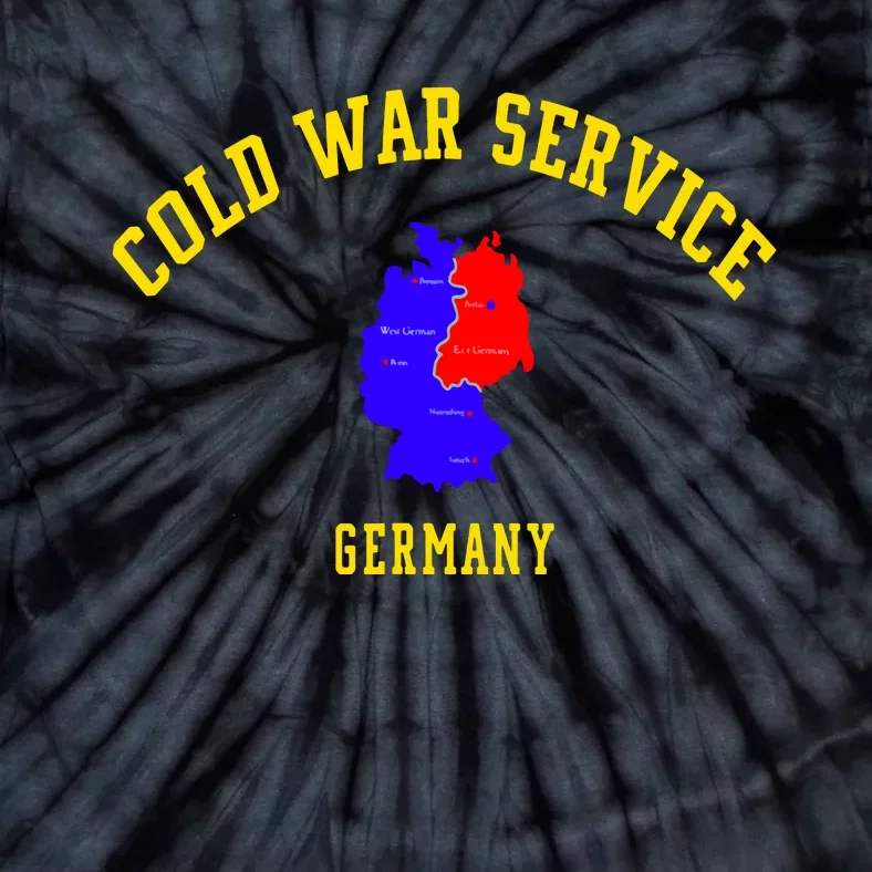 Cold War Service Germany Cold War Veteran Day Christmas Tie-Dye T-Shirt