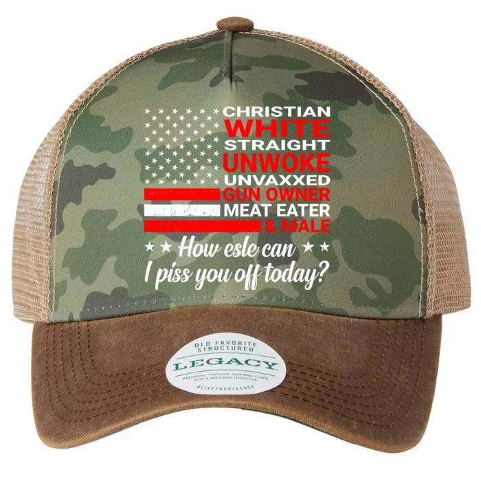 Christian White Straight Unwoke Unvaxxed Gun Owner Legacy Tie Dye Trucker Hat