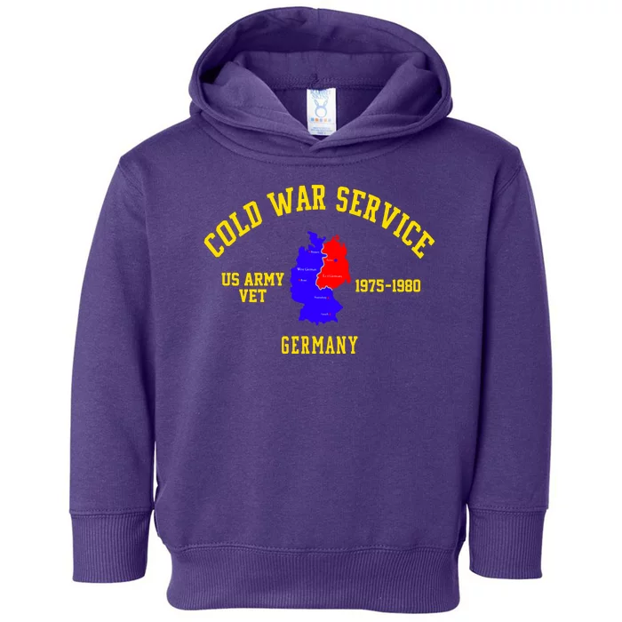 Cold War Service Germany US Army Veteran 1975 To 1980 Toddler Hoodie