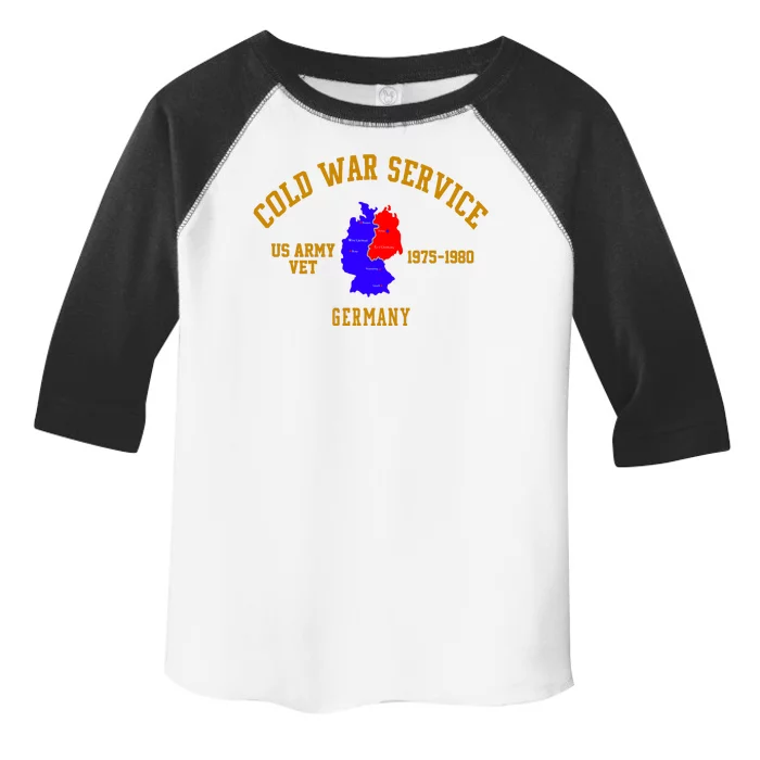 Cold War Service Germany US Army Veteran 1975 To 1980 Toddler Fine Jersey T-Shirt