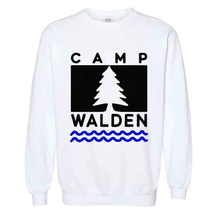 Camp Walden Summer Camp  Summer Camp Garment-Dyed Sweatshirt